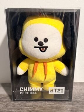 BT21 Chimmy Plush Doll - Bright Yellow Soft Stuffed Toy